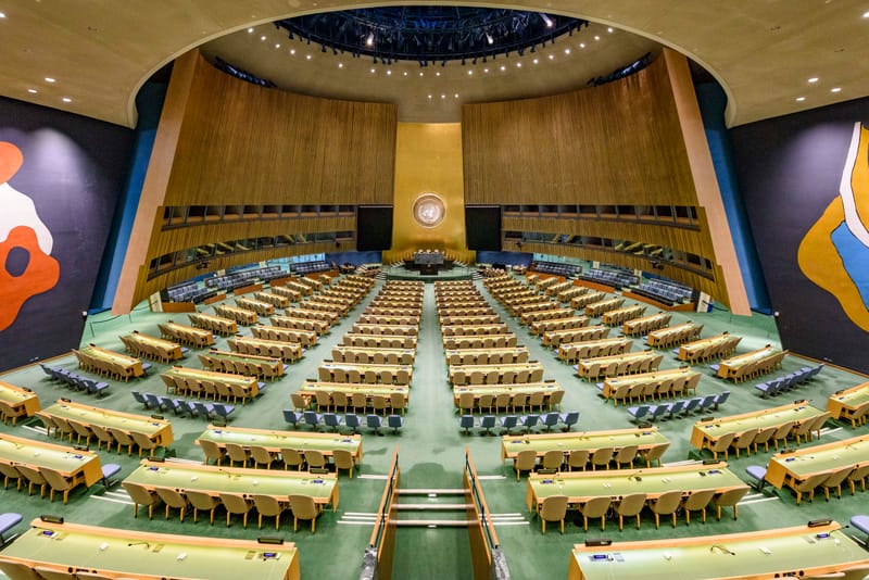 Dozens of Delegations Leave the Hall as Netanyahu Addresses the UN